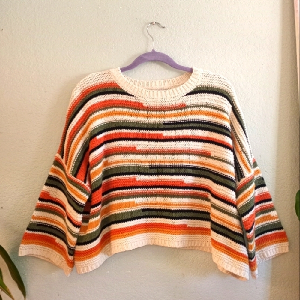 Favlux Oversized Drop Sleeve Casual Comfy Cozy Chunky Knit Sweater